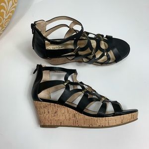 Womens Kerri Gladiator Sandals Cat & Jack Black NWT Womens Kerri Gladiator Sandals Cat & Jack Black NWT